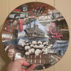 World wide art studios limited edition 1977 decorative‎ plate